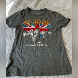 Chase- Def Leppard Women's Tshirt- Size Large